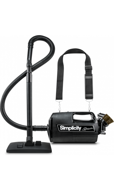 Simplicity S100 Sport Portable Canister with Shoulder Strap