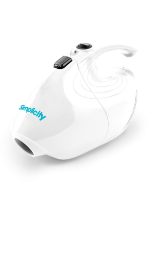 Simplicity Flash Handheld Vacuum with Attachments