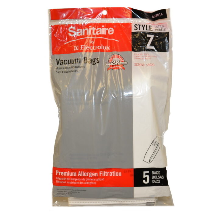 Eureka/Sanitaire 'Style Z' Cloth bags (5pk)