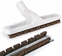 12-inch Deluxe Hard Floor Brush with Wheels