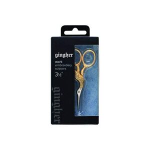 3-1/2" STORK EMBROIDERY SCISSORS