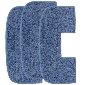 Blue Floor Pad 3 Pack Rug / Floor Tool Combo Snap On Base Type
