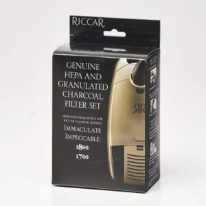 Riccar Genuine HEPA Media And Granulated Charcoal Filter Set