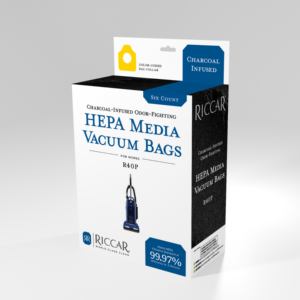 Riccar Charcoal-Lined HEPA Media Bag For R40P, 6 Pk.